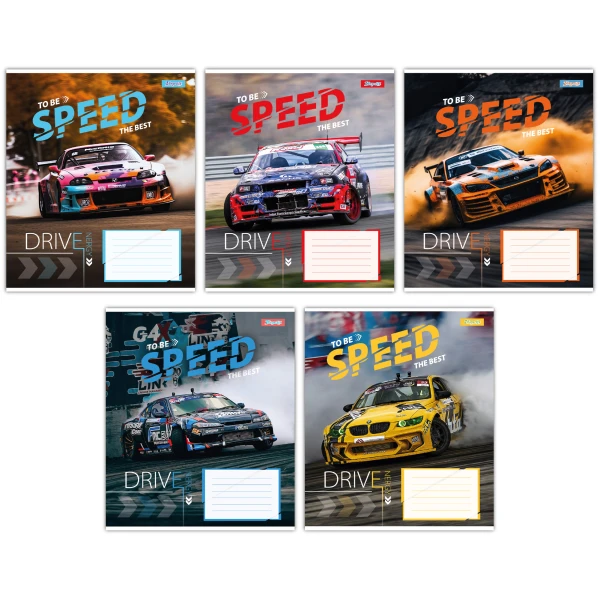 Зошит А5/24 арк кліт 1В Speed the best, 767283
