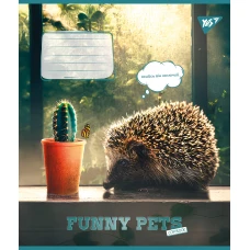 Зошит А5/24 арк кліт YES Funny pets, 767016