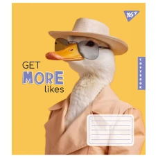 Зошит А5/24 арк кліт YES Get more likes, 767289