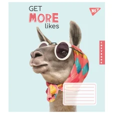 Зошит А5/24 арк кліт YES Get more likes, 767289