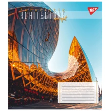 Зошит А5/24 арк кліт YES Futuristic architecture, 767017