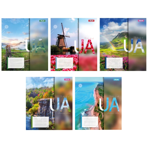 Зошит А5/96 арк лінія 1В The beauty of UA, 767175