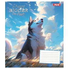 Зошит А5/18 арк кліт 1В Dream bigger, 766956