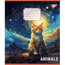 Зошит А5/18 арк кліт YES Dreamer animals, 766968