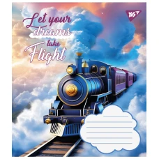 Зошит А5/18 арк кліт YES Let your dreams, 766971