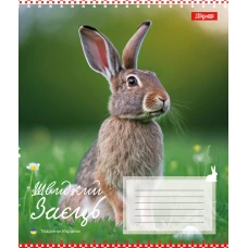 Зошит А5/24 арк кліт 1В Animals of Ukraine, 767271