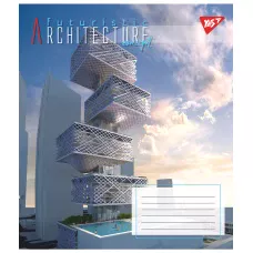 Зошит А5/60 арк лінія YES Futuristic architecture, 767157