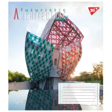 Зошит А5/60 арк лінія YES Futuristic architecture, 767157