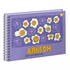 Альбом для малювання, А4 20 арк. 100г/м2, спіраль 