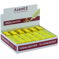 Маркер Highlighter 2537-A, 1-5 мм клиноп. жовтий