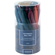 Ручка кулькова автом. Earth Colors, синя, AB1097-02-A