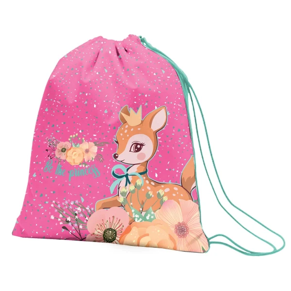 Сумка для взуття 1Вересня SB-10 Forest princesses, рожевий, 558169