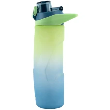 Пляшечка для води 760 мл, синьо-салатова K24-1200-3