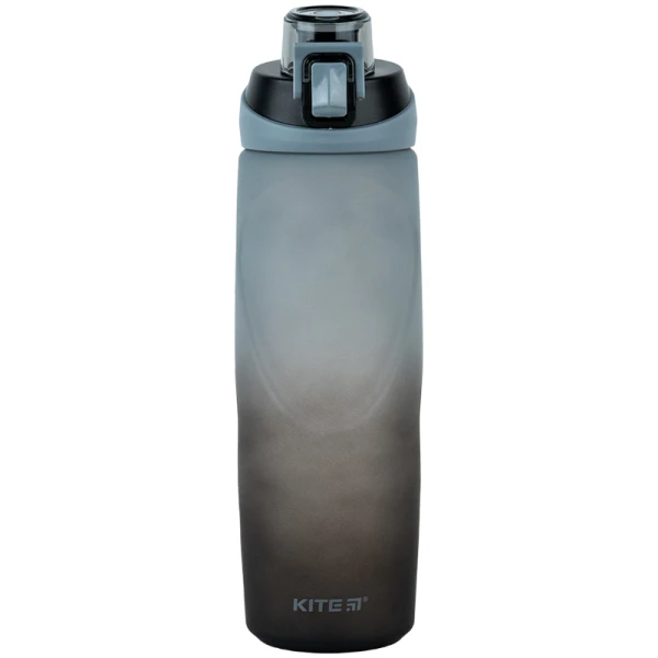 Пляшечка для води 760 мл, сіро-чорна K24-1200-1