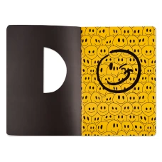 Зошит для записів А4 40арк., клітинка, обкл. з висічкою "Melt Smile", 681841 YES