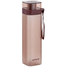 Пляшечка для води квадратна, 700 мл, бордова, K24-1210-3 Kite