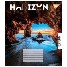 Зошит А5/60 арк кліт YES Horizon nature, 767144