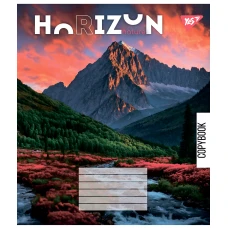 Зошит А5/60 арк кліт YES Horizon nature, 767144