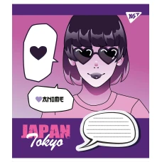 Зошит А5/36 арк кліт YES Japan Tokyo, 766412