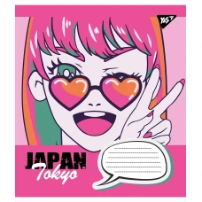 Зошит А5/36 арк кліт YES Japan Tokyo, 766412