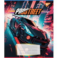 Зошит А5/36 арк кліт YES Prostreet, 767069