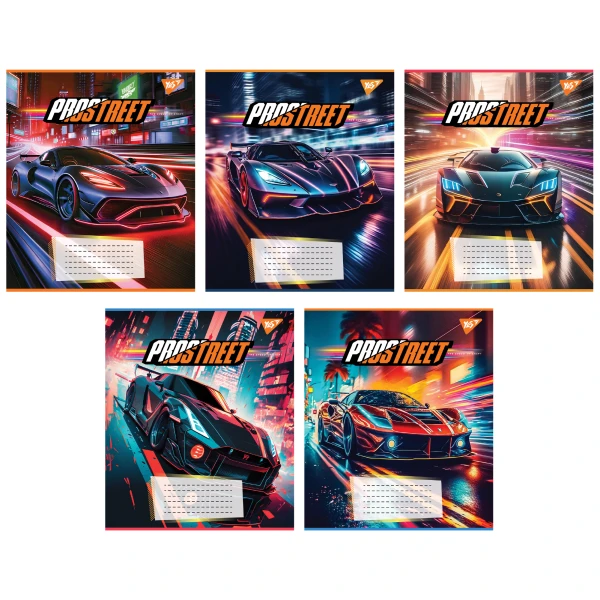 Зошит А5/36 арк лінія YES Prostreet, 767092