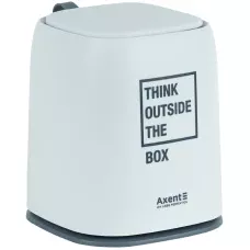 Настільний контейнер для сміття, прямокутний, білий 2133-21-A