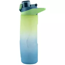 Пляшечка для води 760 мл, синьо-салатова K24-1200-3