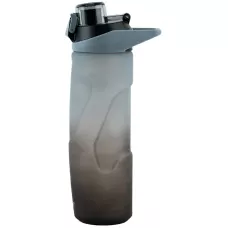 Пляшечка для води 760 мл, сіро-чорна K24-1200-1