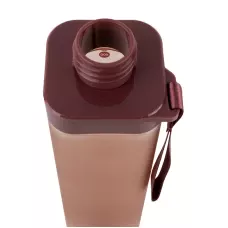 Пляшечка для води квадратна, 700 мл, бордова, K24-1210-3 Kite