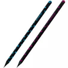 Олівець графітний з кристалом, чорн. корп. Butterfly, туба K24-059-2 Kite