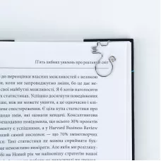 Набір магнітних закладок з фігурними скріпками Cat K24-495-2 Kite