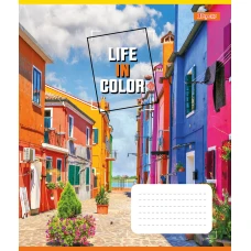 Зошит А5/48 арк лінія 1В Life in colors, 767380