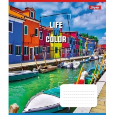 Зошит А5/48 арк лінія 1В Life in colors, 767380