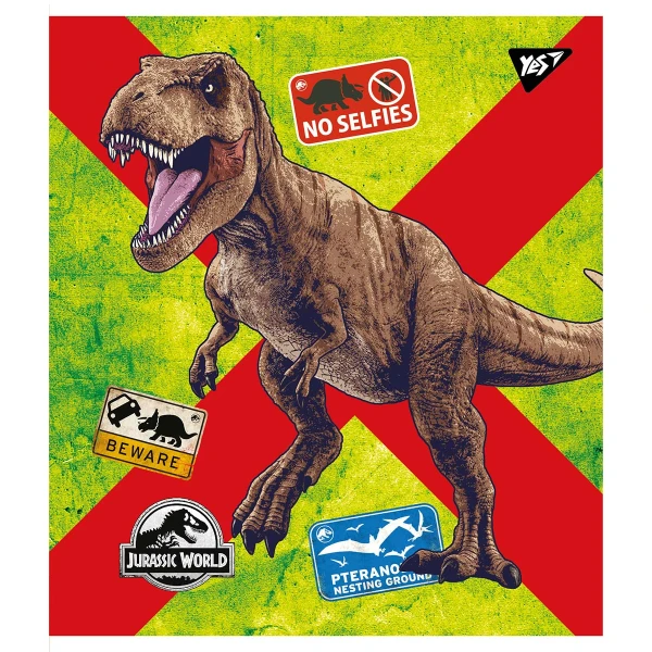 Зошит А5/18 арк кліт YES Jurassic world.766328