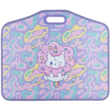 Портфель на липучках, 1 відділ., A3 Rainbow Catcorn K24-208-1 Kite