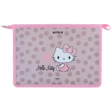 Папка на блискавці A4+, Hello Kitty HK24-428 Kite