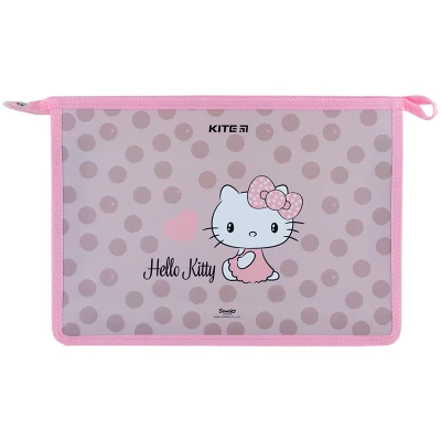 Папка на блискавці A4+, Hello Kitty HK24-428 Kite