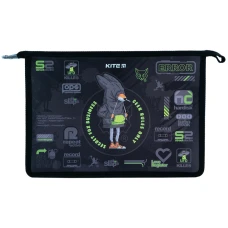 Папка на блискавці A4+, Kite Fox Rules K24-428-2