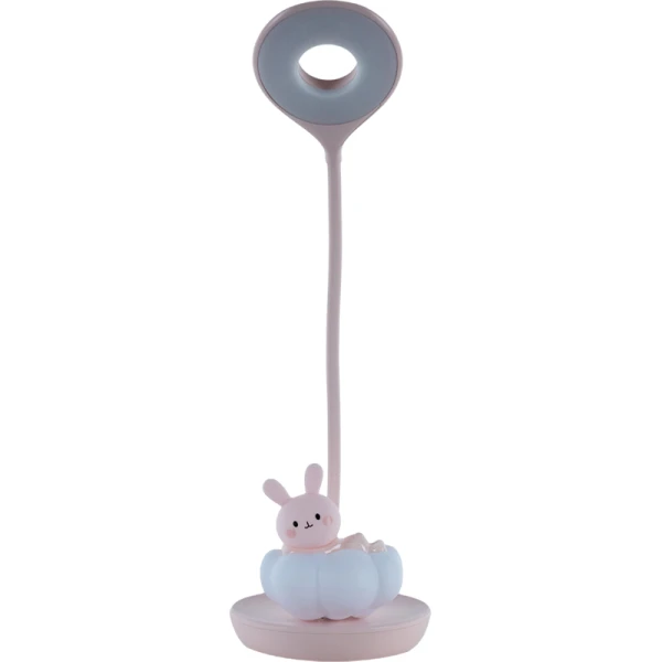 Настільна лампа LED з акумулятором Cloudy Bunny, рожевийK24-493-1-2