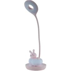 Настільна лампа LED з акумулятором Cloudy Bunny, рожевийK24-493-1-2