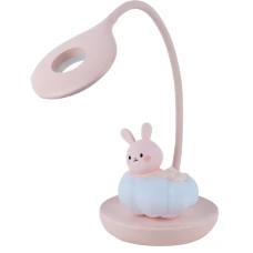 Настільна лампа LED з акумулятором Cloudy Bunny, рожевийK24-493-1-2