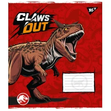 Зошит А5/12 арк коса YES Jurassic world, 767209