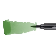 Маркер акварельний SANTI "Brush Marker" SWB-21, зелений хакі, двосторонній, 391077