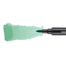 Маркер акварельний SANTI "Brush Marker" SWB-23, зелений, двосторонній, 391079