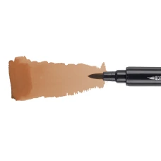 Маркер акварельний SANTI "Brush Marker" SWB-28, пісочний, двосторонній, 391084