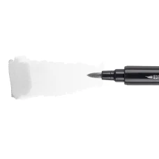 Маркер акварельний SANTI "Brush Marker" SWB-29, світло-сірий, двосторонній, 391085