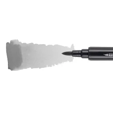 Маркер акварельний SANTI "Brush Marker" SWB-30, сірий, двосторонній, 391086