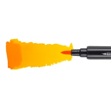 Маркер акварельний SANTI "Brush Marker" SWB-03, медовий, двосторонній, 391059