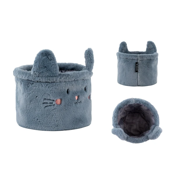 Кошик для зберігання 3100 Cute Cat 20х16 см, плюшевий, K24-3100S-2 Kite